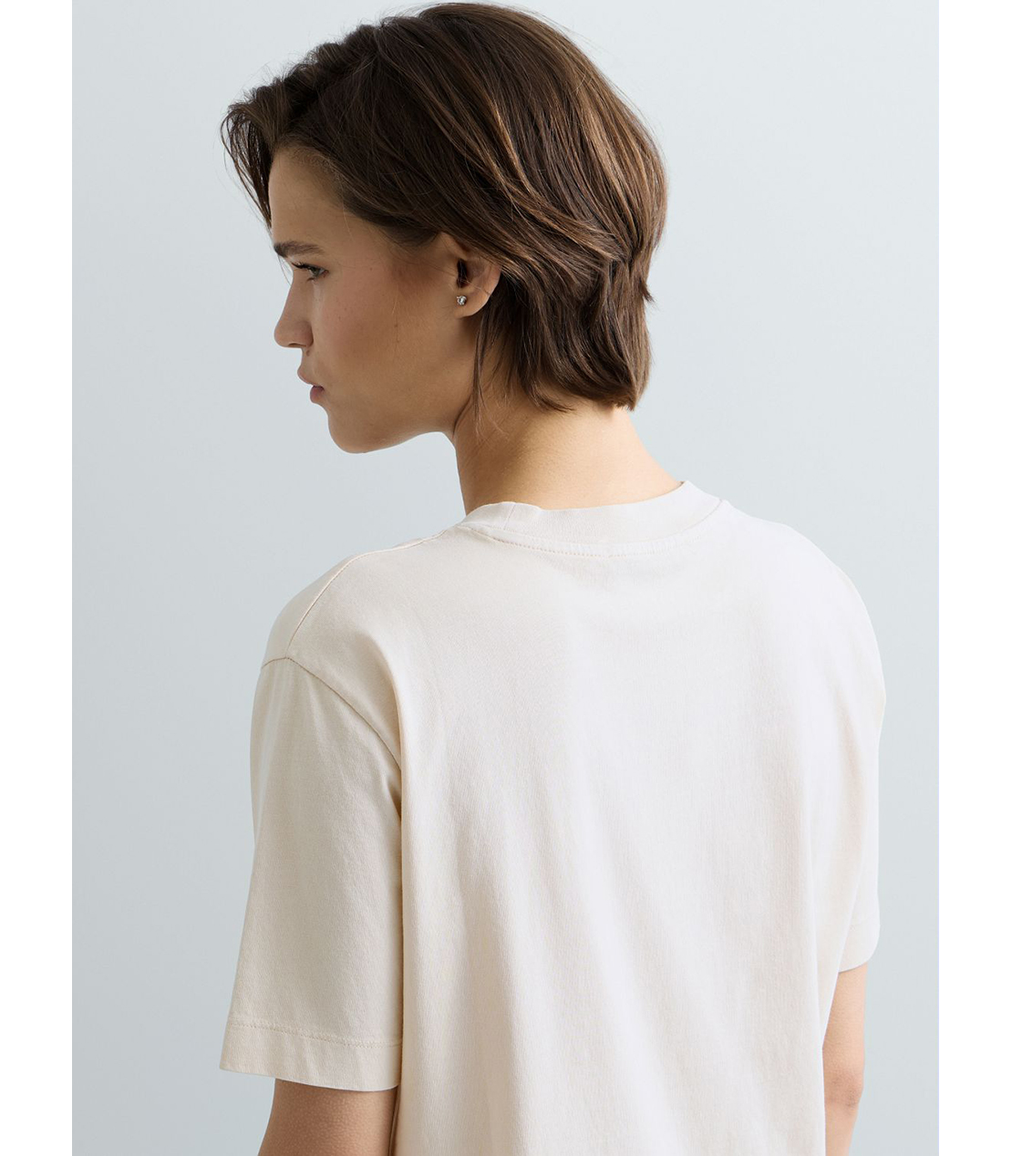ボクシーフィット Tシャツ 詳細画像 アイボリー 5